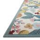 Rifle Paper Co Perennial Garden Party 2"5" x 3"11" Rose and Multicolor Area Rug, , large