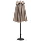 Hearth and Haven 14.8" Double Sided Outdoor Umbrella without Base in Khaki, , large