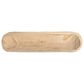 Creative Coop Decorative Wood Oval Bowl in Natural, , large