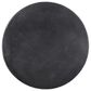 Hearth and Haven Round Patio Side Table in Matte Black, , large