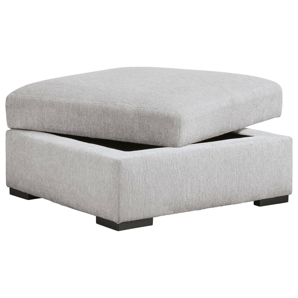 Ashley Gabyleigh Ottoman with Storage in Nickel, , large