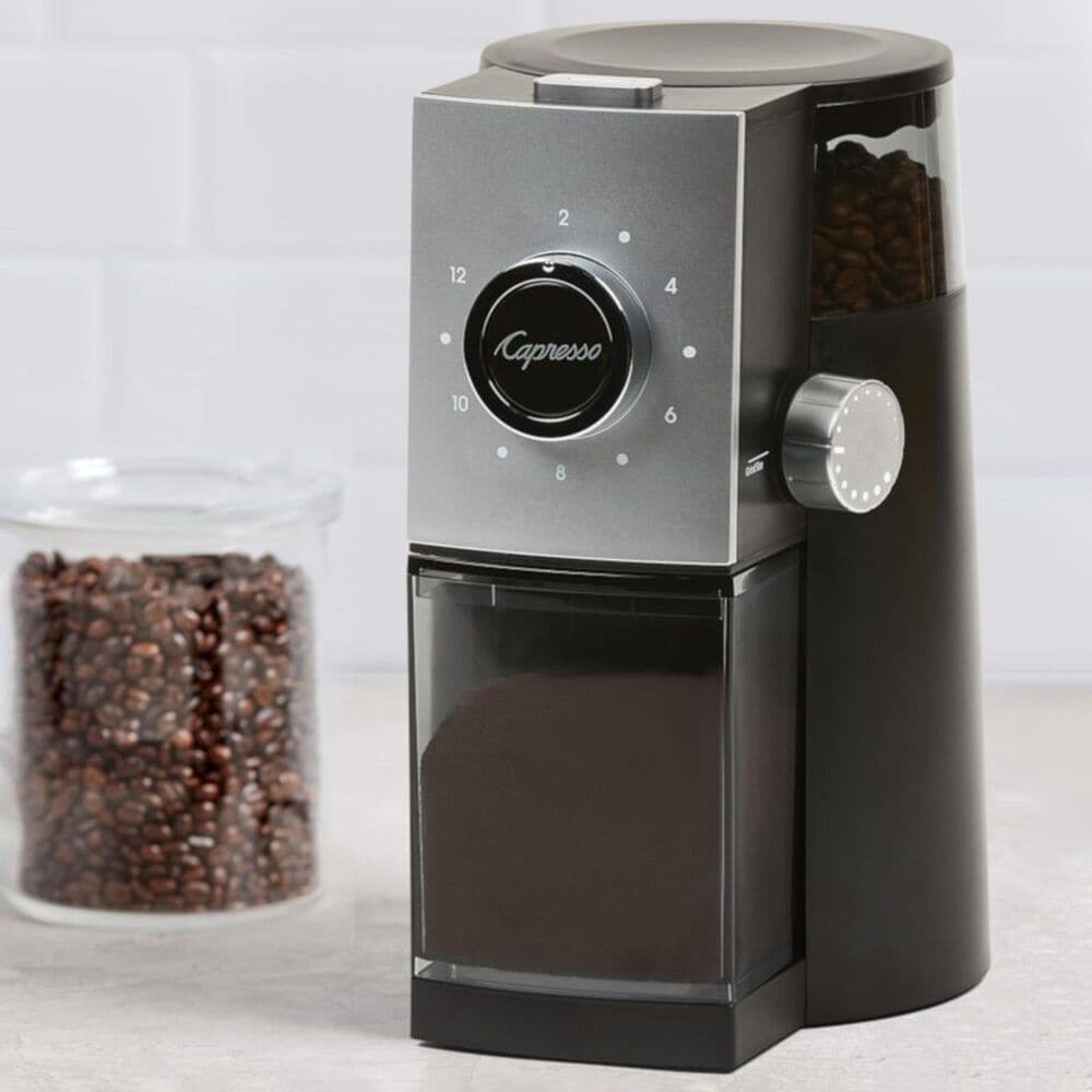 Jura 10 Oz Grind Select Coffee Burr Grinder in Black and Silver, , large