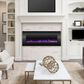 Timberlake Northwest 54" NO HEAT Wall Mount Electric Fireplace in Black, , large