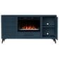 Legends Home Malibu 64" Fireplace Console in Denim Blue, , large