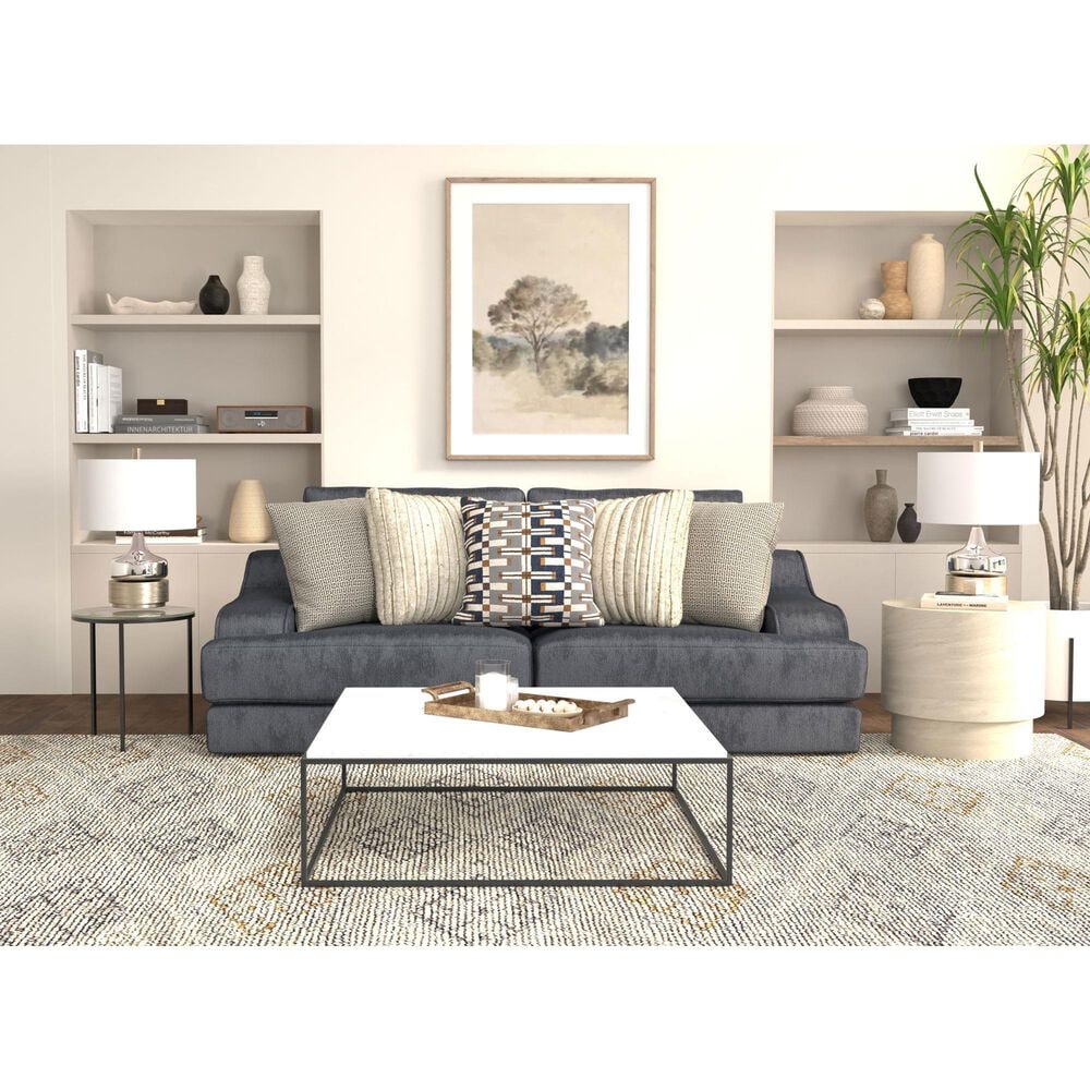 Jackson Furniture Olympus Stationary Sofa in Sapphire, , large