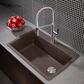 Blanco Diamond 34" Super Single Dual Mount Kitchen Sink in Cafe, , large