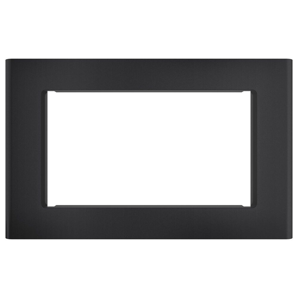 Cafe 30" Built-In Microwave Trim Kit in Matte Black, , large