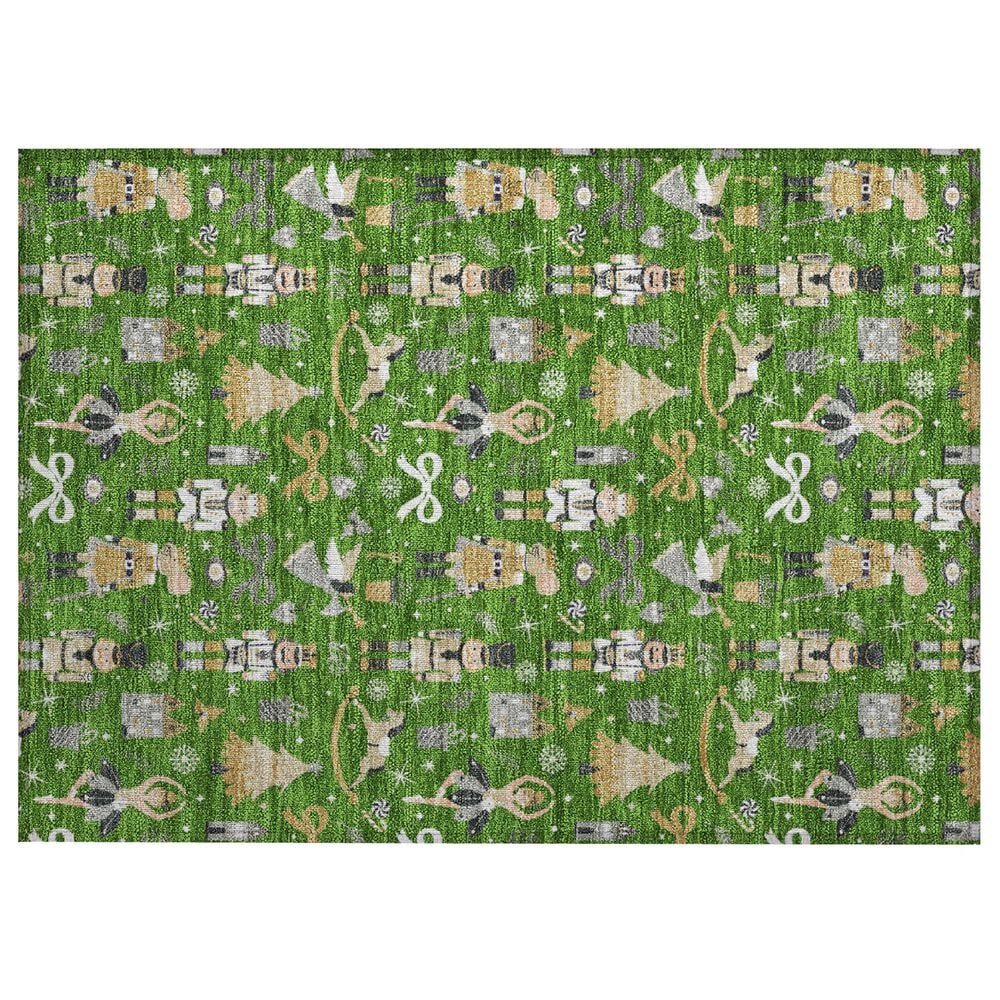 Dalyn Rug Company Wonderland WN35 Green 2&#39;6&quot; x 3&#39;10&quot; Area Rug, , large