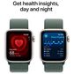 Apple Watch SE GPS + Cellular 40mm Starlight Aluminum Case with Lake Green Sport Loop, , large