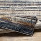 Surya Tuscany 5"3" x 7"3" Blue, Mustard and Cream Area Rug, , large
