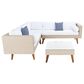Safavieh Lynwood Patio Sectional in Beige, , large