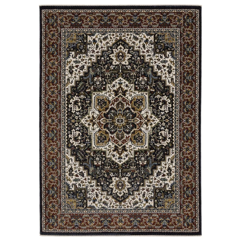 Oriental Weavers Vivian VI06C 3"10" x 5"5" Blue Area Rug, , large