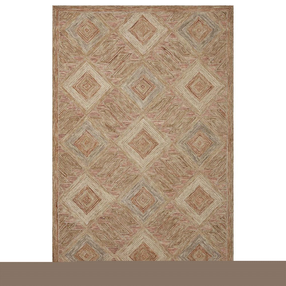 Loloi II Varena 9"3" x 13" Berry and Multi Area Rug, , large