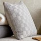 Ann Gish Cesta 20" x 20" Throw Pillow in Silver, , large