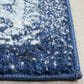 Safavieh Evoke EVK256A 2"2" x 13" Navy and Ivory Runner, , large