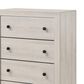 Hearth and Haven 4-Drawer Storage Tall Chest in White Washed, , large