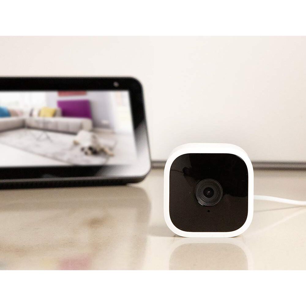 Blink Indoor Smart Security Camera with 1080 HD Video in White, , large