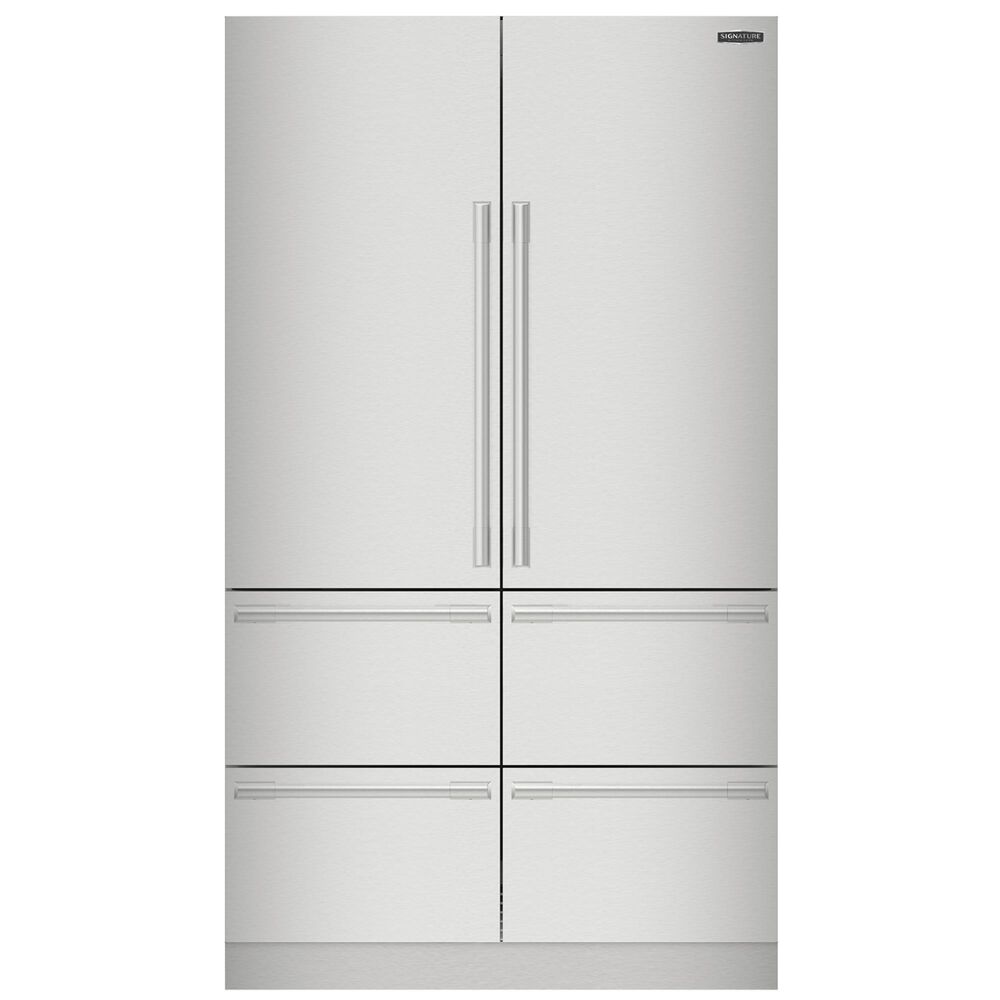 Signature Kitchen Suite 48" Built-In French Door Refrigerator - Panels Sold Separately, , large