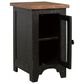 Ashley Valebeck Chair Side End Table in Black and Brown, , large
