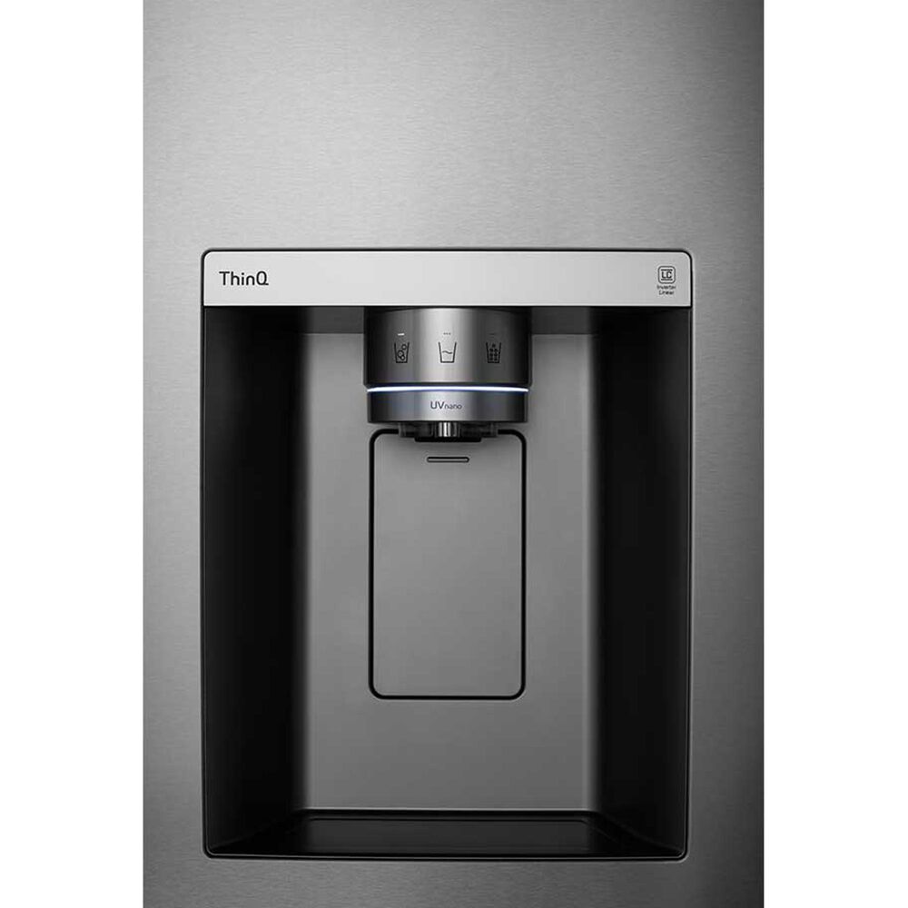 LG 27 Cu. Ft. Capacity Side-By-Side Door-In-Door Refrigerator in Stainless Steel, , large