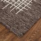 Feizy Maddox 2" x 3" Brown Area Rug, , large