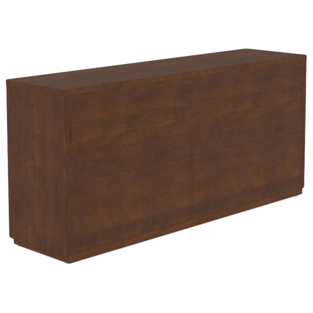 Canadel Modern 4-Door Buffet in Cognac Washed, , large