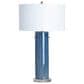 Slatehouse Knox Table Lamp in Blue and Clear, , large