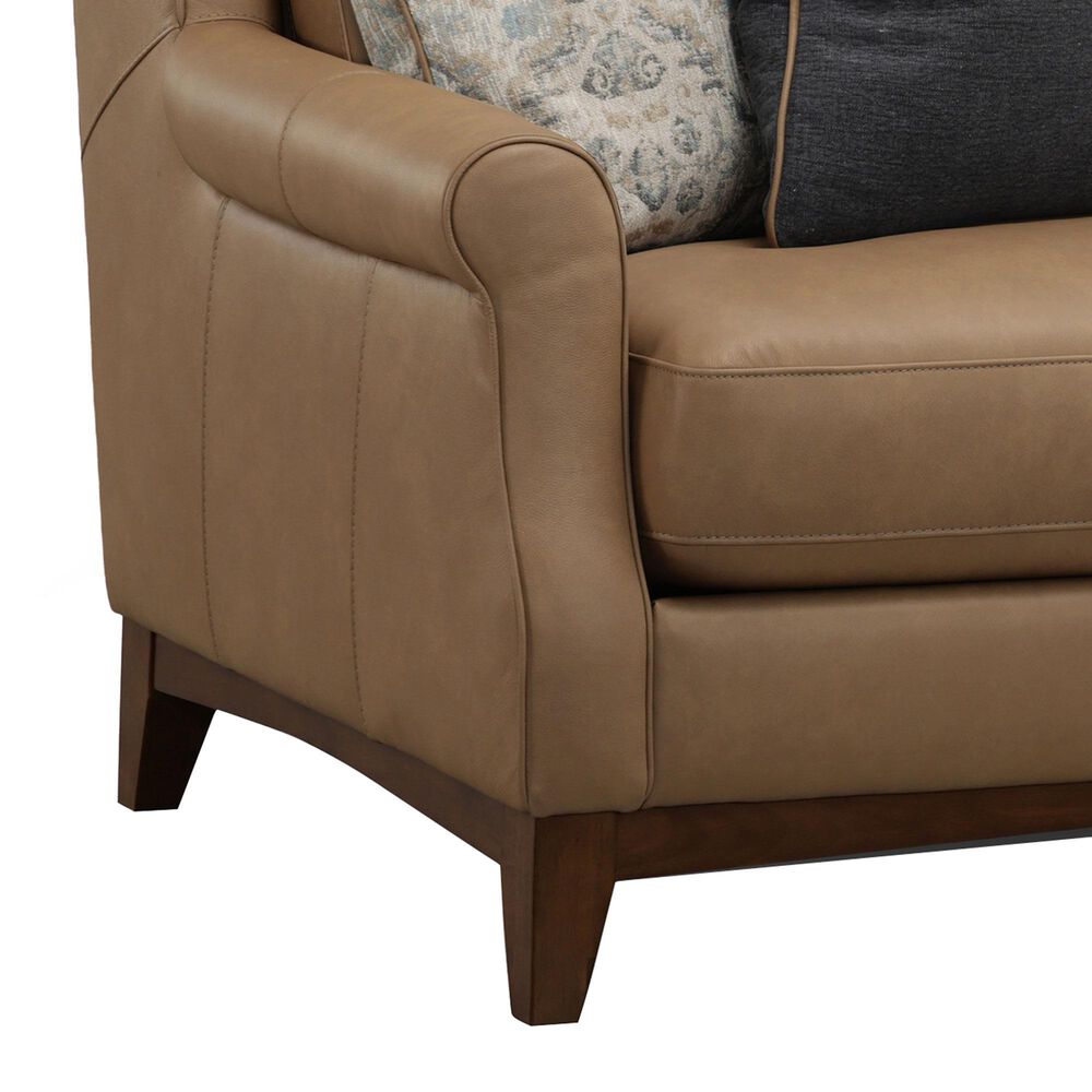 Simon Li Stationary Sofa in Aline Toast, , large