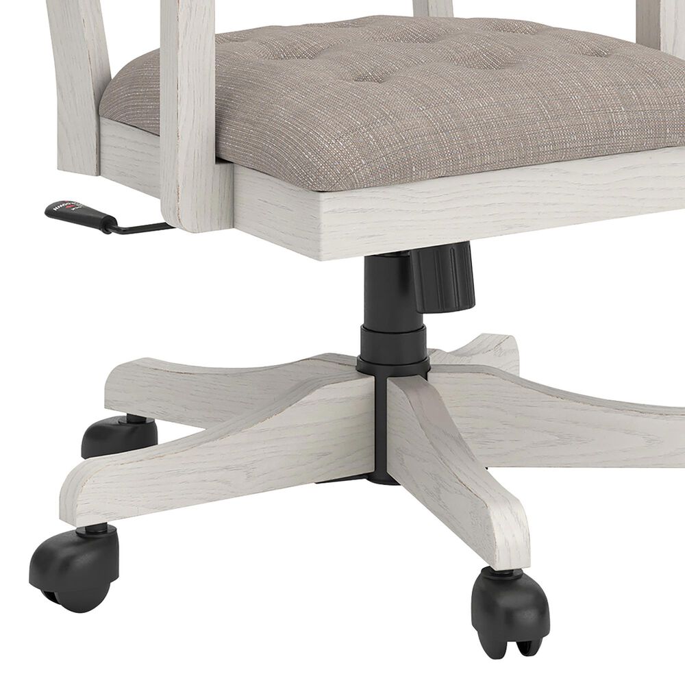 Ashley Robbinsdale Desk Chair in Antique White, , large