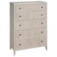 Universal Furniture Avaline Carmen 5 Drawer Chest in White Oak, , large