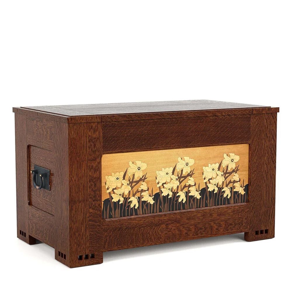 Stickley Furniture Mission 125th Anniversary Daffodil Chest in Lodge, , large