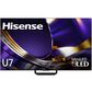 Hisense 85" Class U7 Series ULED Mini-LED 4K - Smart Google TV with 5.1.4 Channel Soundbar System in Black, , large