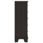 Ashley Covetown 5-Drawer Chest in Dark Brown, , large
