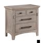 Davis International Captain"s 4-Drawer Nightstand in Light Oak, , large