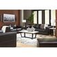 Ashley Amiata 4-Piece Stationary Living Room Set in Onyx, , large