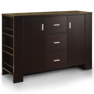 Furniture of America Dickens Buffet in Cappuccino, , large