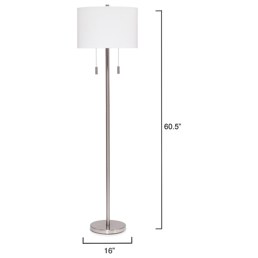 Splendor Living Dover Floor Lamp in Silver, , large