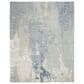 Nourison Silk Shadows 3"9" x 5"9" Blue and Sky Area Rug, , large