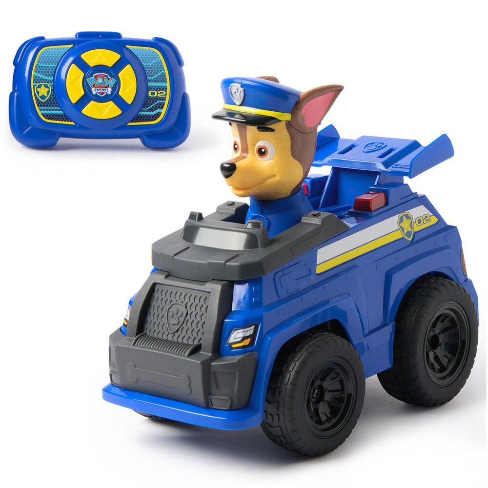 PAW Patrol Chase RC Action Cruiser Vehicle with Remote Controller, , large