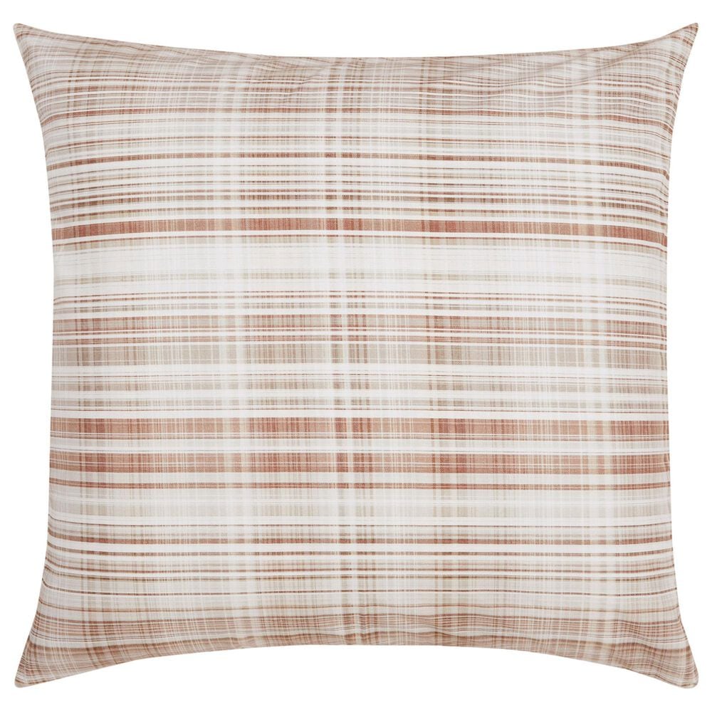 J. Queen New York Pascal 26" Square Euro Pillow Sham in Cinnamon, , large