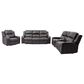 Oxford Furniture 2-Piece Power Reclining Living Room Set in in Cowboy Granite, , large