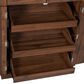 HOMLUX 71" Tall Kitchen Pantry Cabinet with 3 Pull Out Cabinet Organizers in Brown, , large