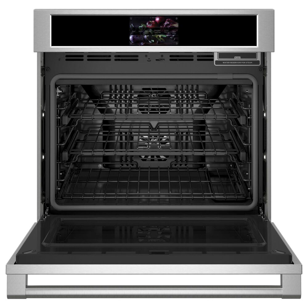 Monogram Statement 30&quot; Electric Single Wall Oven with Convection in Stainless Steel, , large