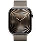 Apple Watch Series 10 GPS + Cellular 42mm Natural Titanium Case with Natural Milanese Loop, , large
