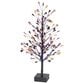 The Gerson Company 18" Lighted Halloween Acrylic Jewels Tree with Timer in Multicolor, , large