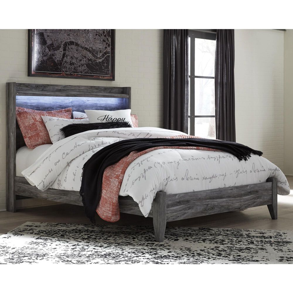 Ashley Baystorm 5-Piece King Bedroom Set in Gray, , large