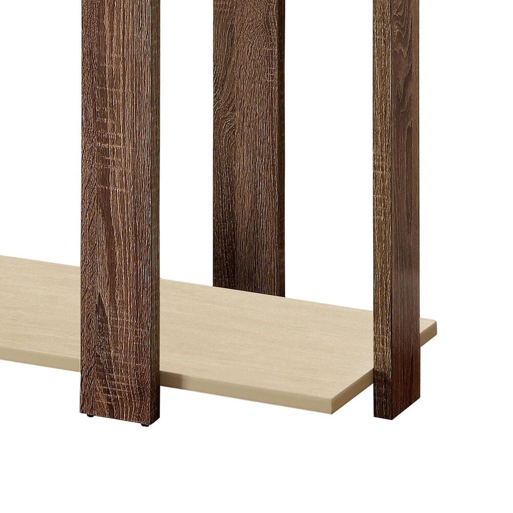 Furniture of America Kincaid Sofa Table in Light Oak, , large