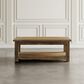 Waltham Reclamation 1-Shelf Coffee Table in Brown, , large