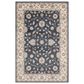 Central Oriental Minerva Maneli 5" x 7"3" Vintage Blue and Alabaster Area Rug, , large