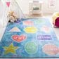 Safavieh Kids Playhouse 6"7" x 9" Blue and Pink Rug, , large